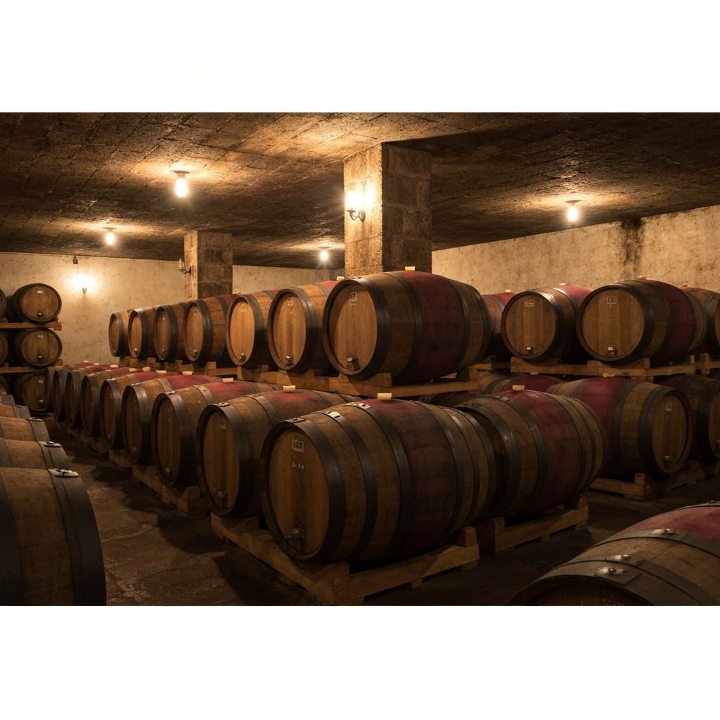 Historic Madeira wine cellar